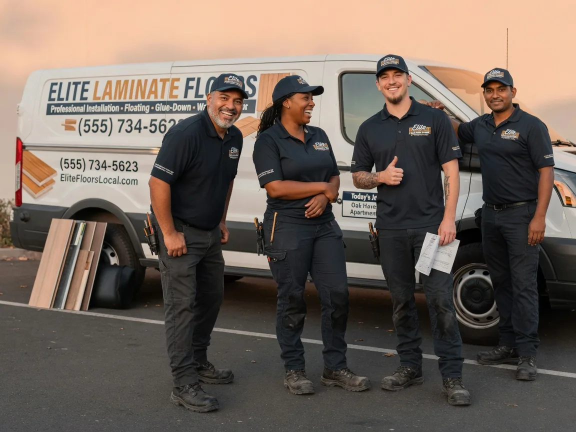 Laminate flooring installation company in Larue, TX